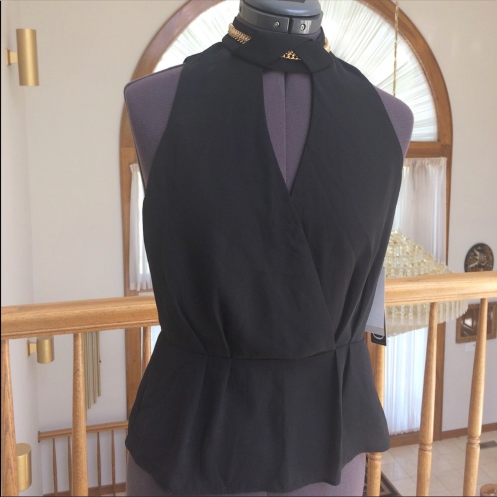 XOXO Black Top NWT